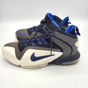 Nike Shoes Men 7.5 Penny 6 Sharpie Black Blue Basketball Sneakers  749632-001